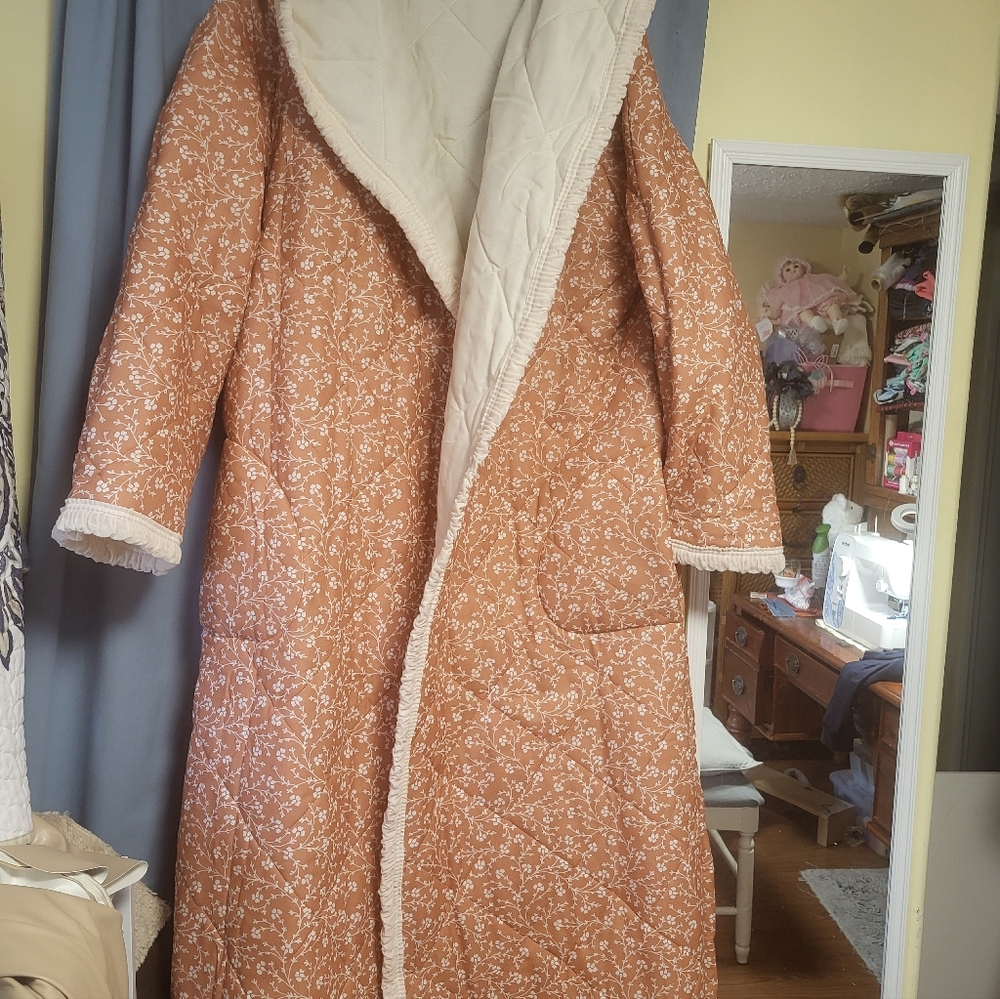 Floral Quilt Coat
